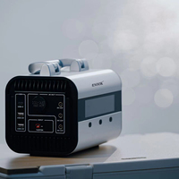 Enoop Centrale électrique portable grande capacité 300W générateur solaire avec OEM entrepôt de l'UE batterie lithium-ion port RV allume-cigare