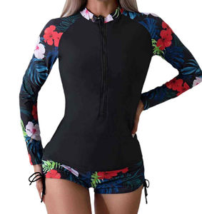 Fabrication professionnelle, nouvelle arrivée, vente en gros de maillots de bain pour femmes, rash guard, short de bain, combinaison, séchage rapide, vêtements de sport pour le surf - Product Image 2