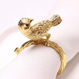 แหวนรองผ้าเช็ดปากโลหะตกแต่งสำหรับงานแต่งงานสุดหรู-ของตกแต่งโต๊ะอาหารที่เป็นมิตรกับสิ่งแวดล้อม - Product Image 3