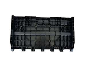 Panel superior de banco de trabajo moldeado por inyección de plástico personalizado con regla y ranuras para herramientas Producto de plástico específico - Product Image 2