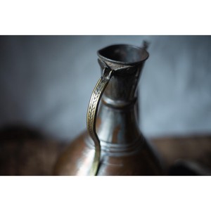 Pichet en laiton vintage en gros des années 1970, cruche à eau allemande, aiguière en laiton antique, décor à la maison rustique - Product Image 4