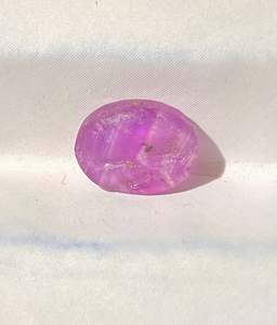 หลวมรูปไข่ตัดสีชมพูดาวแซฟไฟร์Cabochon Corundumดาวสีชมพูแซฟไฟร์ของแท้หลวมปรับเทียบขนาดอัญมณีขายส่ง - Product Image 3