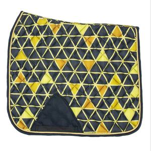 Sublimation d'impression d'Halloween de haute qualité avec tapis de selle de Dressage équestre personnalisés tapis de selle de saut en Satin cheval Numnah 2024 - Product Image 6