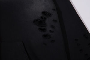 Sudadera con capucha Vintage de lavado ácido de gran tamaño, Sudadera de felpa francesa en relieve sin cuerdas, Material de algodón pesado para invierno - Product Image 6