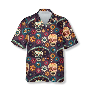 Nuevo diseño, camisa hawaiana de vacaciones relajada para hombres, ropa informal ligera estampada con estilo, traje de manga corta con botones - Product Image 3