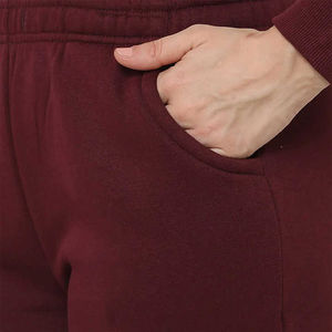 Precio al por mayor de las mujeres 100% algodón con logotipo personalizado chándal Jogger gimnasio chándales en blanco deporte chándal conjunto para el invierno - Product Image 2