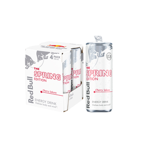 Bulk Wholesale Red Bulls The Spring Edition 2026 Sakura Cherry Sugar Free 24 Pack 250ml Cans 80mg Caffeine Per Can - Product Image 3