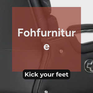 Silla de Oficina Reclinable Contemporánea con Altura Ajustable, Cuero Sintético y Reposapiés Cromado, Comodidad Premium, Reposacabezas Ajustable - Product Image 4