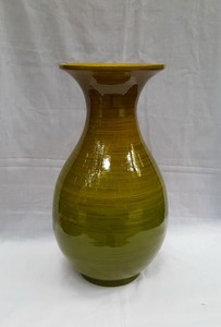 Vase en bambou filé poli de haute qualité pour la décoration de la maison et de la cuisine fabriqué au Vietnam - Product Image 6