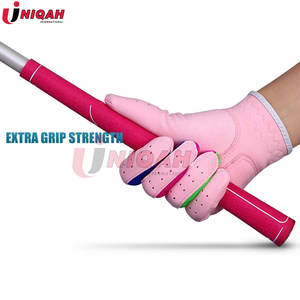 Gants de golf en cuir Cabretta antidérapants pour enfants, jeunes, juniors, tout-petits, hommes et femmes, paquet économique en rose - Product Image 5