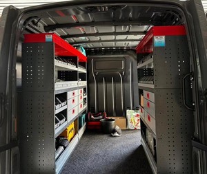 OEM Industrial Use Modern Design Metal <b>Van</b> Storage Solutions Modular Racking <b>Shelves</b> Cabinets Easily Assembled Electrostatic - Product Image 2