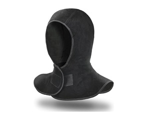 Vente en gros de couvre-chef de soudeur avec doublure en Kevlar couvre-chef de soudage en cuir fendu de vache résistant aux flammes - Product Image 5