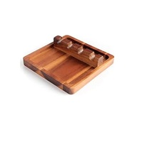 Support de cuillère en bois au design moderne pour la maison et taille personnalisée pour la cuisine