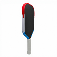 Paleta de Pickleball de Fibra de Carbono T700 en Oferta, Personalizable OEM de Fábrica, Superficie Ligera con Textura, Agarre Antideslizante, 30 Piezas MOQ, 7-15 Días