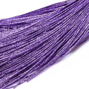 Peso ligero Bullion Wire Thread Cantidad Bullion Wire Thread mejor calidad Bullion Check Purl Wire púrpura precio de venta completo - Product Image 1