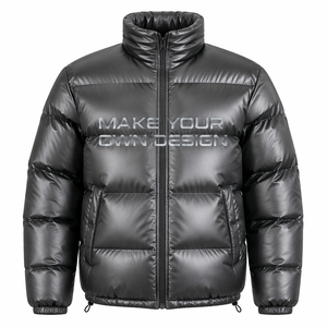 Chaqueta Acolchada Personalizada con Cuello Alto, Abrigo de Invierno, Fabricante OEM ODM, Marca Privada, Venta al Por Mayor - Product Image 6
