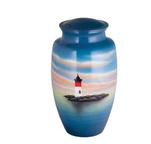 โกศอะลูมิเนียมสำหรับเผาเถ้ากระดูกประภาคารของมนุษย์สำหรับงานศพของผู้ชายผู้หญิง - Product Image 3