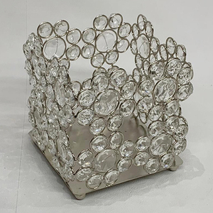 Vela de Metal de cristal para boda votiva, decoración del hogar, taza de vela redonda con luz de té, precio al por mayor para decoración de Navidad y boda - Product Image 6