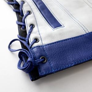 Ropa de moda 2025 chalecos de cuero transpirable personalizado buena calidad diseño superior Chaleco de cuero para hombres en venta al por mayor - Product Image 2