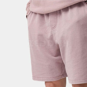 Latest Design Cotton Elastic Waist Sporty Solid <b>Men</b> Gym <b>Shorts</b> Breathable Quick Dry High Quality Pakistan - Product Image 4