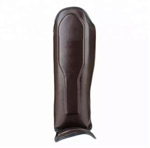 GAF-espinillera profesional MMA de alta calidad, Logo personalizado, espinillera de cuero genuino, Universal, alta calidad, venta al por mayor - Product Image 4