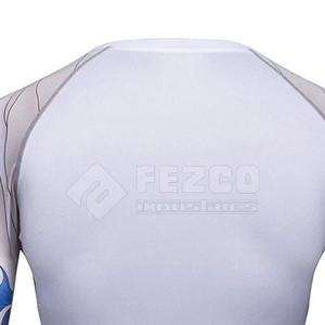 Nouveau style unisexe Rash Guard meilleure vente respirant Spandex/Polyester manches complètes Logo personnalisé Concevez votre propre position avant - Product Image 5