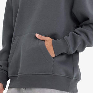 Sudadera con capucha de gran tamaño para hombre, jersey de manga larga, tela de mezcla de algodón suave/poliéster, Material transpirable y cómodo 2026 - Product Image 3