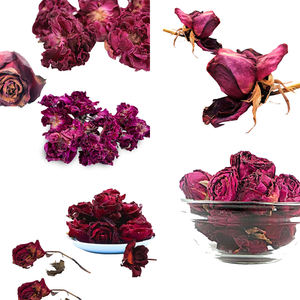 ดอกกุหลาบสีแดงแห้ง | กลีบดอกหอมที่ใช้ในบุหงา - Product Image 3