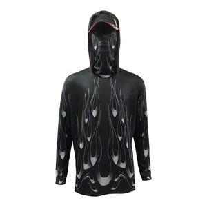 Sudadera con Capucha de Pesca Unisex Estampada, Ligera, Transpirable, de Talla Grande, Ropa Deportiva de Manga Larga para Exteriores - Product Image 3