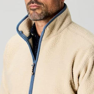 Sudaderas con capucha y sudaderas con media cremallera para hombre, ropa de algodón orgánico para hombre, sudadera personalizada con cuello simulado para hombre - Product Image 2