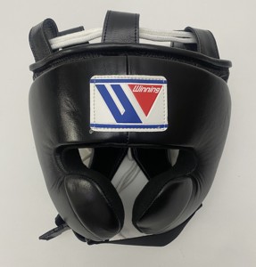 High Quality Customizable Black Leather Boxing <b>Head</b> Guard Hand Grips Quick Dry Breathable Comfortable Wrist Laced for Martial - Product Image 5