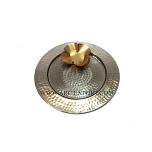 Plateau et panier à chocolat en métal argenté, qualité supérieure, décoration de table, grand plateau de service à chocolat à prix compétitif - Product Image 4