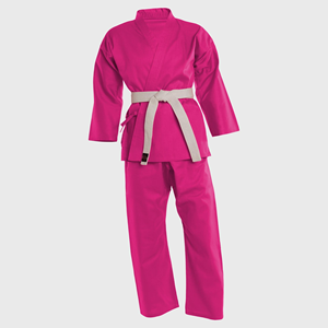 Uniformes de karaté Arts martiaux Gi Emballage personnalisé 100% coton Léger Respirant Unisexe Vêtements de sport pour adultes - Product Image 1