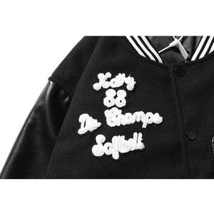 Chaqueta Bomber de Lona Personalizada de Alta Calidad con Logotipo Personalizado, Unisex, MOQ Bajo, Tallas Grandes, Transpirable, para Primavera - Product Image 4