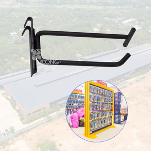 Crochets d'affichage de panneau perforé de fil métallique d'ADONG A24 pour des supermarchés durables et réglables faciles à installer OEM/ODM disponible - Product Image 1