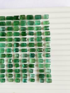 Esmeralda Natural de calidad AAA, piedra preciosa suelta, corte esmeralda, origen zambiano, excelente brillo y bonito color, piezas perfectas para la fabricación de joyas - Product Image 6