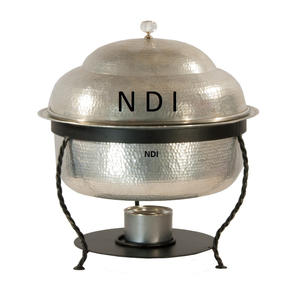 Modern Style Buffer Serving Chafing Dish Eco Friendly Chafing Dish Durable Quality Serving Chafing Dish Copper Finishing - Product Image 4