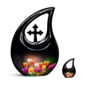 Handcrafted Urn for Human Ashes | Premium Memorial Keepsake | Premium Adult brass Urn Box - Product Image 1