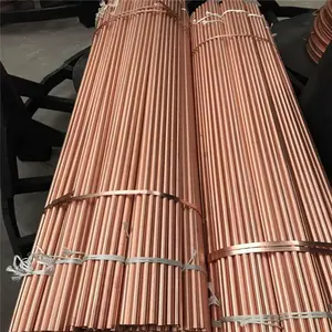 Tubo de agua de cobre sin costuras, fabricado en China, tipo L/M/K, 50mm