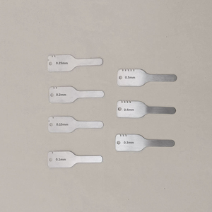 Manufacturer IPR Set <b>Gauges</b> Orthodontic Dental Instruments Interproximal Reduction Steel Stainless Steel Dental Orthodontic IPR - Product Image 2