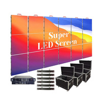 Écran LED de location intérieur/extérieur 500*500mm 500*1000mm P2.6 P2.97 P3.91, panneau mural vidéo LED étanche, écran LED de scène