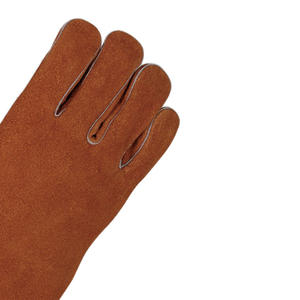 Gants de sécurité de soudage en cuir de vache durables Gants de travail résistants à la chaleur pour la protection des mains et des bras - Product Image 3