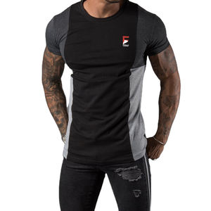 New Style <b>Men's</b> Short <b>Sleeve</b> <b>T</b>-<b>Shirt</b> 100% Cotton Drop Shoulder Crew Neck Super <b>Long</b> Line Quick Dry Over Sized Printed Logo - Product Image 1