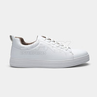 Vente en gros de baskets décontractées pour hommes en cuir de vache véritable, à lacets, légères, respirantes, confortables, chaussures de sport tendance pour toutes les saisons