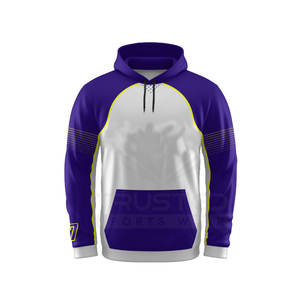 Sudaderas con capucha personalizadas para hombre con diseño OEM de estilo callejero de alta calidad 100% algodón para hombre, sudaderas con capucha transpirables de manga completa para hombre - Product Image 1