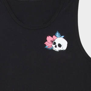 Camisa sin mangas transpirable para hombre fabricada en algodón ligero ideal para verano o días de gimnasio - Product Image 4