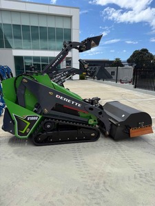 Mini-chargeuse compacte diesel V1000 haute efficacité, multifonction, capacité de la benne de 0,35 m³, sur chenilles, pour travaux de terrassement - Product Image 2