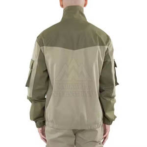 Chándal cortavientos de nailon y poliéster ligero impermeable con logotipo personalizado para hombre, chándal cortavientos de nailon para exteriores - Product Image 5