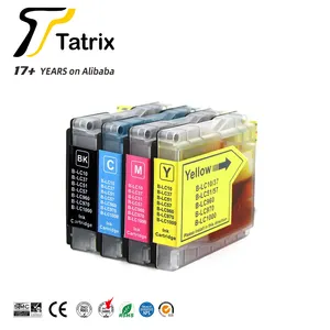 Tatrix LC10 LC37 LC51 LC57 LC960 LC970 LC1000 Premium Color Compatible Printer Ink Cartridge For Brother DCP-130C DCP-150C