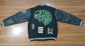 Chaqueta de béisbol con letras para hombre - Product Image 4